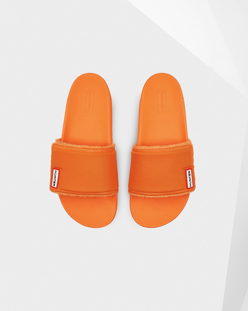 Women Hunter Original Adjustable | Slides Orange | NZ-5794-QEJP